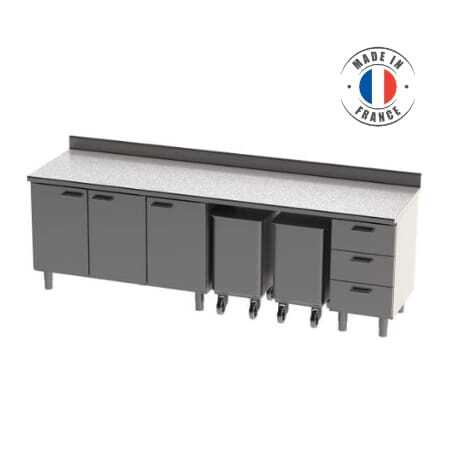 Meubles Bas Composés - Longueur 2700 mm SOFINOR - 1 Meubles Bas Composés - Longueur 2700 mm SOFINOR - 1