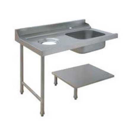 Table de Prélavage pour Lave-Vaisselle À Capot FourniResto - 1 Table de Prélavage pour Lave-Vaisselle À Capot FourniResto - 1