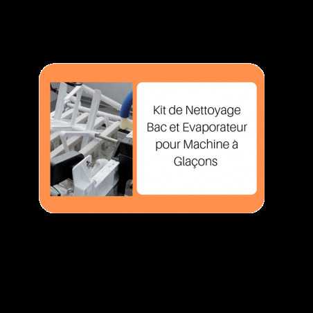 Kit de Nettoyage Bac et Evaporateur pour Machine à Glaçons FourniResto - 1 Kit de Nettoyage Bac et Evaporateur pour Machine à Glaçons FourniResto - 1