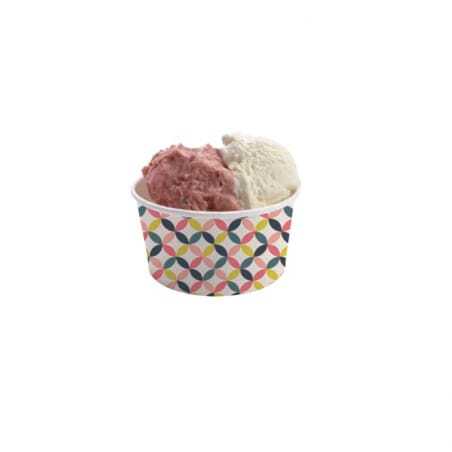 Pot à Glace et à Dessert 150 ml - Format Médium - Ecoresponsable - Lot de 50 FourniResto - 1 Pot à Glace et à Dessert 150 ml - Format Médium - Ecoresponsable - Lot de 50 FourniResto - 1