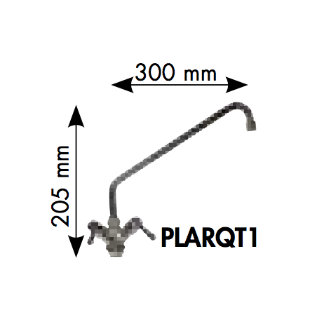 Robinet - Monotrou 1/4 de tour SOFINOR - 1 Robinet - Monotrou 1/4 de tour SOFINOR - 1