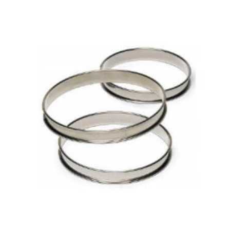 Cercle à Tarte Haut - Ø 90 mm Tellier - 1 Cercle à Tarte Haut - Ø 90 mm Tellier - 1