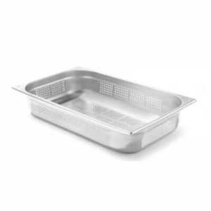 Bac Gastronorme Perforé GN 1/1 - H 40 mm - 5,3 L HENDI - 1