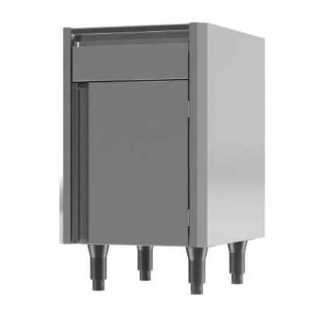 Meuble Bas Sans Dessus - 1 Porte Battante Gauche et un Tiroir - L 500 mm SOFINOR - 1 Meuble Bas Sans Dessus - 1 Porte Battante Gauche et un Tiroir - L 500 mm SOFINOR - 1