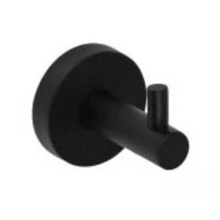 Porte-Manteau Noir pour Salle de Bain FourniResto - 1 Porte-Manteau Noir pour Salle de Bain FourniResto - 1