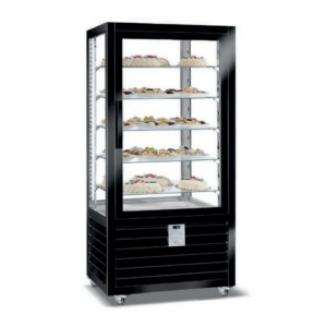 Vitrine Positive Ventilée - 4 Faces Vitrées - 541 L FourniResto - 1