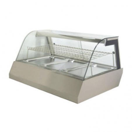 Vitrine Réfrigérée - GN 1/1 avec Verre Bombé SOFINOR - 1 Vitrine Réfrigérée - GN 1/1 avec Verre Bombé SOFINOR - 1