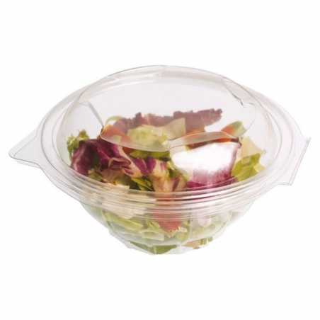 Bols Transparents Small avec Couvercle - 37 cl - Lot de 50 FourniResto - 1 Bols Transparents Small avec Couvercle - 37 cl - Lot de 50 FourniResto - 1