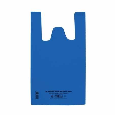 Sac à Bretelles Réutilisable Bleu - 12 L - Lot de 100 FourniResto - 1 Sac à Bretelles Réutilisable Bleu - 12 L - Lot de 100 FourniResto - 1