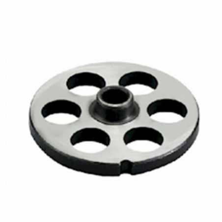 Grille 18 mm pour hachoir N°12 REBER - 1 Grille 18 mm pour hachoir N°12 REBER - 1
