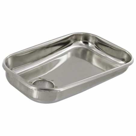 Plateau en Inox pour Hachoir N°12 ou N°22 REBER - 1 Plateau en Inox pour Hachoir N°12 ou N°22 REBER - 1