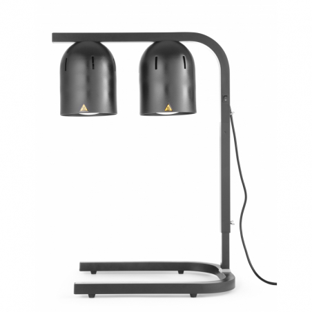 Portique Chauffe-plat Noir avec 2 Lampes Infrarouges HENDI - 1 Portique Chauffe-plat Noir avec 2 Lampes Infrarouges HENDI - 1