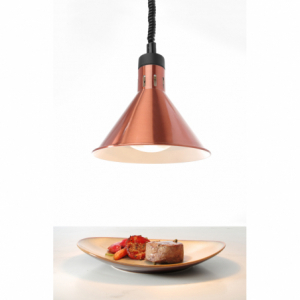 Lampe Chauffante Conique en Cuivre Réglable HENDI - 2