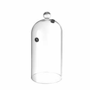Cloche en Verre avec Aération - ø 130 mm HENDI - 1