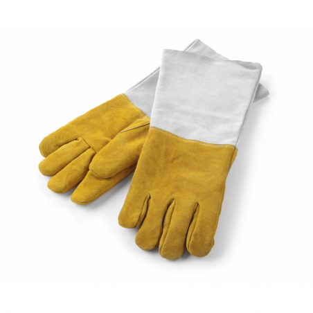 Gants Anti-Chaleur en Cuir - Lot de 2 HENDI - 1 Gants Anti-Chaleur en Cuir - Lot de 2 HENDI - 1