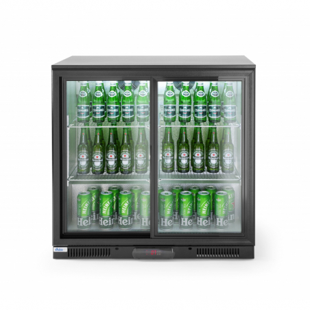 Vitrine de Présentation pour Boissons - 228 L HENDI - 1 Vitrine de Présentation pour Boissons - 228 L HENDI - 1