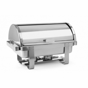 Rolltop-Chafing Dish Gastronorme 1/1 en Inox 18/0 HENDI - 1