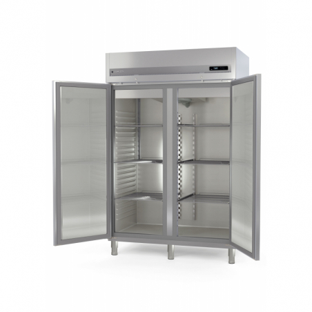 Armoire Réfrigérée Négative - 1404 L - 2 Portes Pleines - GN 2/1 - Côtés Emboutis CORECO - 1 Armoire Réfrigérée Négative - 1404 L - 2 Portes Pleines - GN 2/1 - Côtés Emboutis CORECO - 1