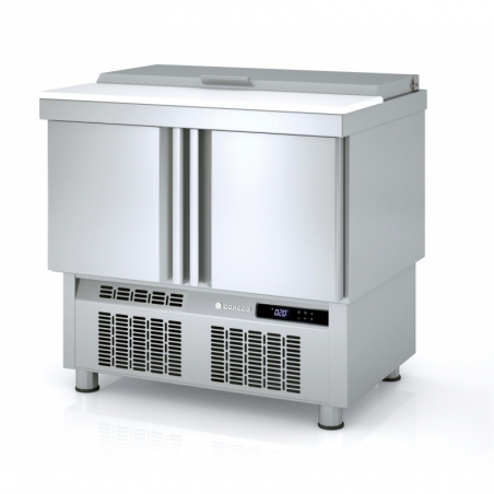 Saladette Réfrigérée Positive - 2 Portes - 169 L - 15 Bacs GN 1/6 CORECO - 1 Saladette Réfrigérée Positive - 2 Portes - 169 L - 15 Bacs GN 1/6 CORECO - 1