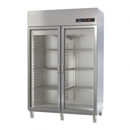 Armoire Réfrigérée Positive - 1404 L - 2 Portes Vitrées - GN 2/1 CORECO - 1 Armoire Réfrigérée Positive - 1404 L - 2 Portes Vitrées - GN 2/1 CORECO - 1