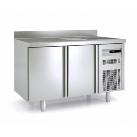 Table Réfrigérée Positive avec Evier - 255 L - 2 Portes - P 700 CORECO - 1 Table Réfrigérée Positive avec Evier - 255 L - 2 Portes - P 700 CORECO - 1