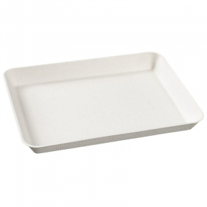 Assiette Kanopée Blanche - 200 x 150 mm - Lot de 50 FourniResto - 2