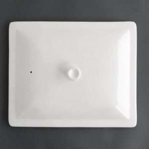 Couvercle Blanc pour Bac GN 1/2 Whiteware Olympia - 1
