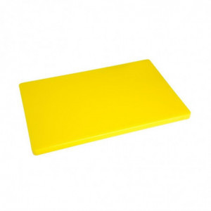 Planche À Découper Standard Épaisse Basse Densité - Jaune Hygiplas - 1