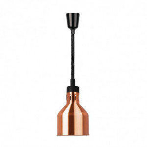 Lampe Chauffante Rétractable Finition en Cuivre 250 W Buffalo - 1