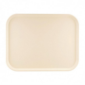 Plateau De Service En Polyester America 460X360Mm Beige Roltex - 1