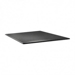 Plateau De Table Carré Smartline 70X70Cm Anthracite Topalit - 1