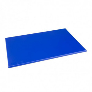 Planche À Découper Anti-Bactérienne en PEHD - Bleue Hygiplas - 1