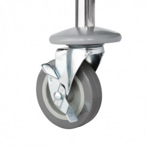 Petit Chariot De Débarrassage En Inox - 2 Niveaux - L 710 x P 405mm Vogue - 6