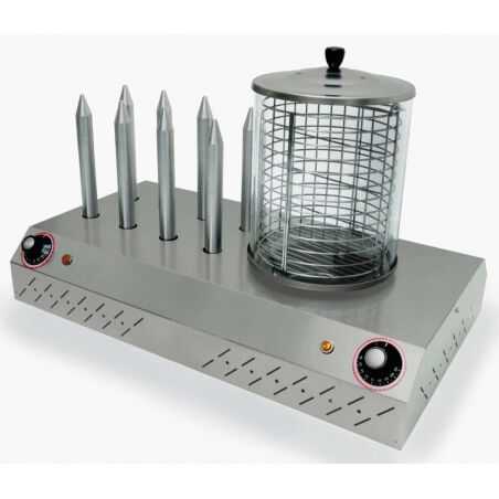 Machine à Hot Dog 8 Plots Chauffants Sofraca - 1 Machine à Hot Dog 8 Plots Chauffants Sofraca - 1