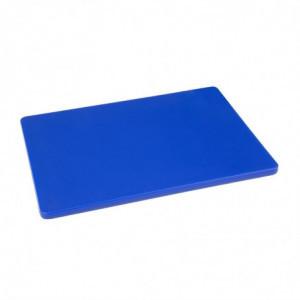 Petite Planche À Découper en PEHD -  Bleue - L 305 x P 229 mm Hygiplas - 1