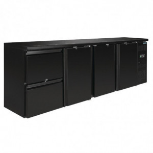 Arrière-Bar Série U 3 Portes Et 2 Tiroirs - 698 L Polar - 1