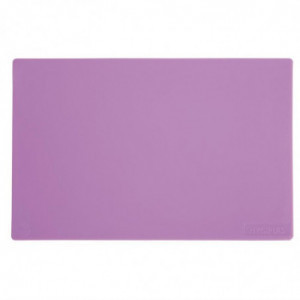 Planche À Découper Standard Basse Densité Violette - L 450 x P 300mm Hygiplas - 1