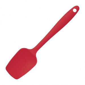 Mini Spatule Et Cuillère Rouge En Silicone 200Mm Vogue - 1