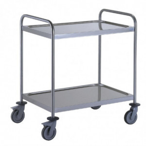 Chariot De Service - 2 Plateaux 800 x 530 mm Tournus - 1