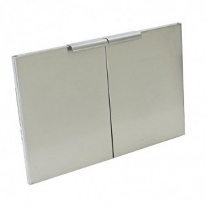 Porte Double 650 Pour Base Et Placard Gastro M - 1