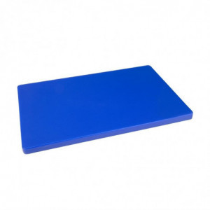 Planche À Découper Épaisse Bleue 60X45 Cm Hygiplas - 1