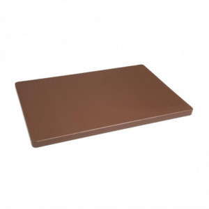 Planche À Découper Épaisse Marron - L 600 x P 450mm Hygiplas - 1