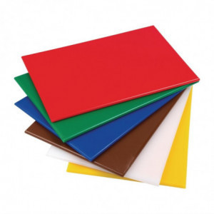 Planche À Découper Standard Marron - L 450 x P 300mm Hygiplas - 1