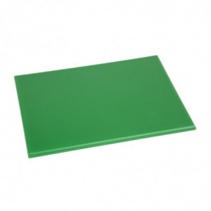 Planche À Découper Standard Verte - L 450 x P 300mm Hygiplas - 1