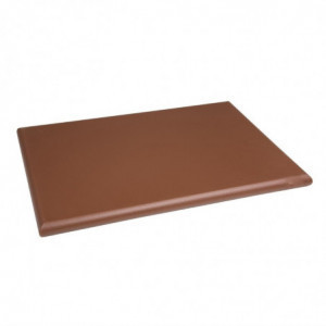 Planche À Découper Épaisse Marron - L 450 x P 300mm Hygiplas - 1