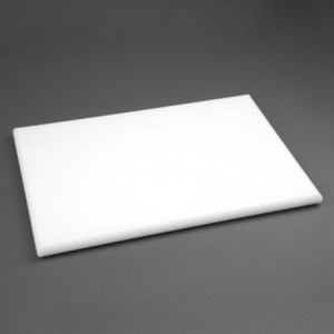 Planche À Découper Épaisse Blanche - L 450 x P 300mm Hygiplas - 1