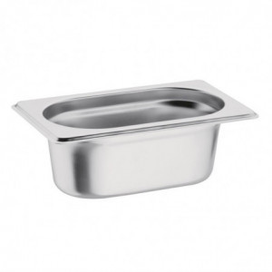 Bac Gastronorme Inox Gn 1/9 100Mm Vogue - 1
