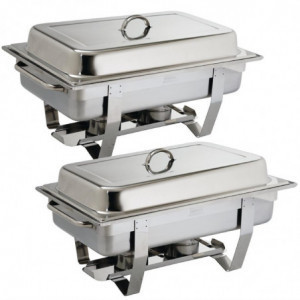 Chafing Dish Milan GN 1/1 - Lot de 2 Olympia - 1