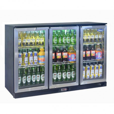 Arrière Bar Réfrigéré - 3 Portes Battantes Vitrées - 320 L Atosa - 1 Arrière Bar Réfrigéré - 3 Portes Battantes Vitrées - 320 L Atosa - 1