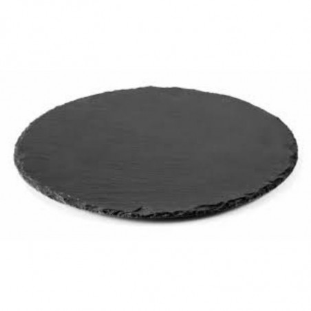 Plateau En Ardoise Rond - Ø 30 Cm Lacor - 1 Plateau En Ardoise Rond - Ø 30 Cm Lacor - 1